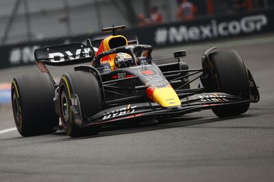 Dutch Formula one driver Max Verstappen of Red Bull Racing during the Mexican Grand Prix on Sunday. EPA