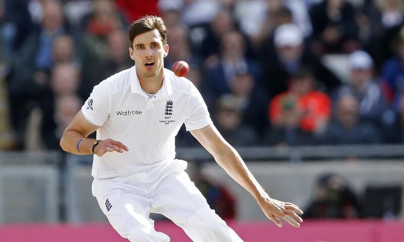 Steven Finn in action. Carl Recine / Reuters