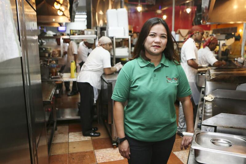 Monette Cruz, manager of Maria Bonita, Dubai, says the explosion at Bosporus restaurant has prompted greater diligence about gas safety checks. Dubai Civil Defence is investigating the cause of the blast that destroyed the Turkish eatery. Sarah Dea / The National 