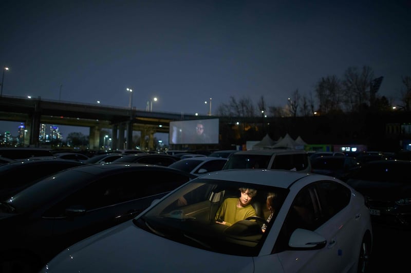 People have gone to the drive-in cinema looking for some 'culture'. AFP
