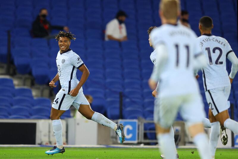 Reece James - 7. Had a couple of sticky moments defensively, but his beautifully struck strike early in the second half put Chelsea back in the driving seat. AFP