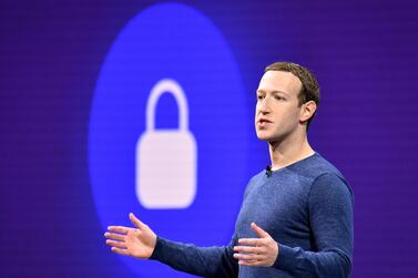 Mark Zuckerberg, CEO of Facebook. The firm is among tech companies in firing line over data breaches. AFP