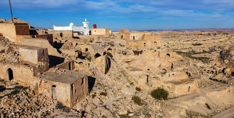 Gharyan’s underground houses were hewn into the rock centuries ago