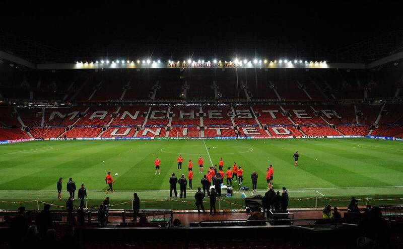 Manchester United will host Olympiakos at Old Trafford on Wednesday needing a 2-0 or otherwise three-goal victory to have a chance of still advancing in the Champions League. Peter Powell / EPA / March 18, 2014 