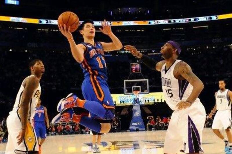 The Knicks' Jeremy Lin is enjoying a meteoric rise.