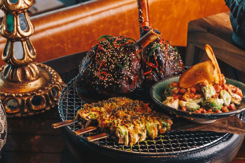 Coya features classic South American cuisine amid a festive ambience. Photo: Coya