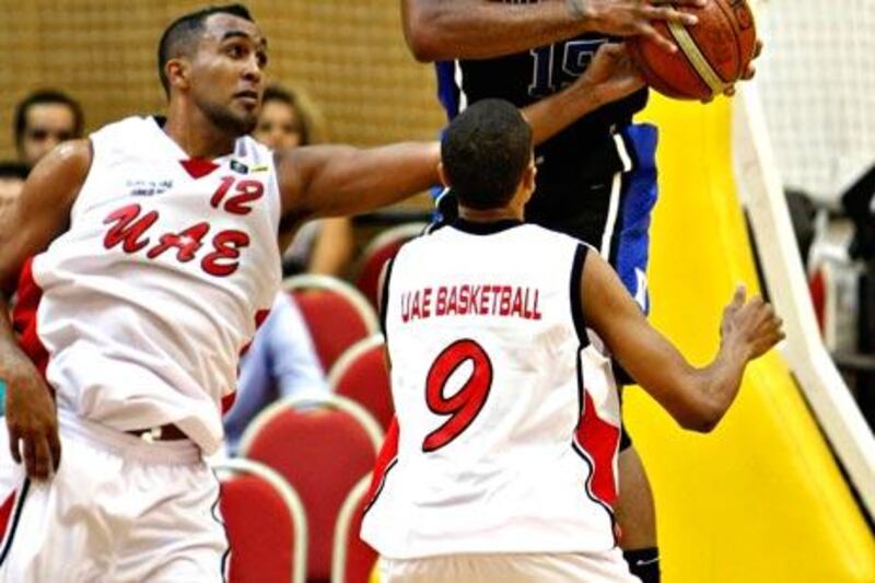 Qais Omar Al Shabebi scored 11 points and six rebounds in the 54-35 loss to  Ittihad Alexandria club of Egypt.