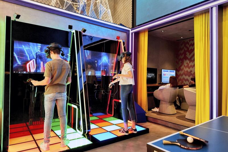 Roam will boast the latest VR gaming technology. Caesars Resort Bluewaters Dubai