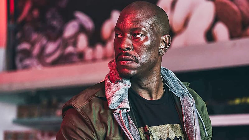 Tyrese Gibson in a scene from 'Rogue Hostage', in which he plays protagonist Kyle Snowden. Yale Productions