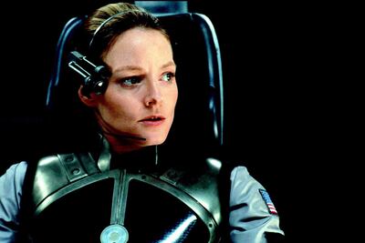 Jodie Foster in Contact. Courtesy Warner Bros.