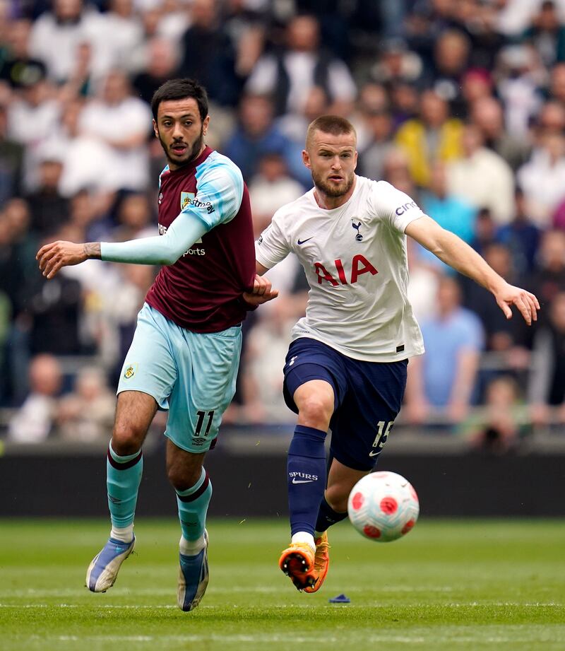 Eric Dier - 8: Not much to do for long spells at back with match set-up like attack v defence training exercise. Under some serious pressure from Burnley balls into box after half-time but stood up to it well. AP