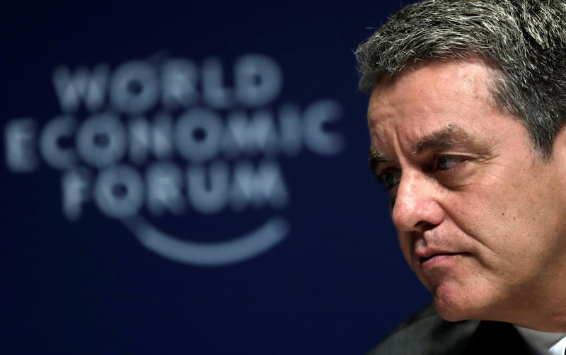 Roberto Azevedo, Director-General of the World Trade Organization (WTO), attends the World Economic Forum on Latin America in Sao Paulo, Brazil March 14, 2018. REUTERS/Leonardo Benassatto NO RESALES. NO ARCHIVE