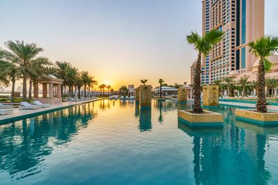 One of four swimming pools at Rixos Marina Abu Dhabi. Photo: Rixos Marina Abu Dhabi