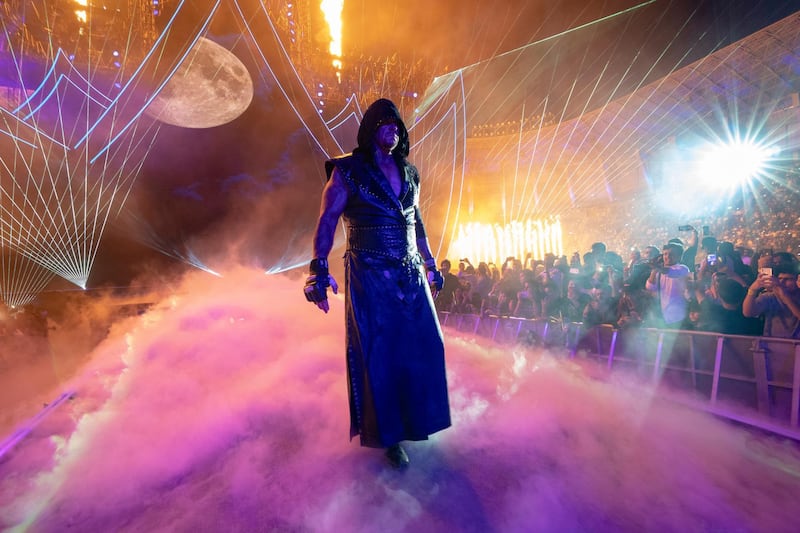 The Undertaker. Courtesy WWE