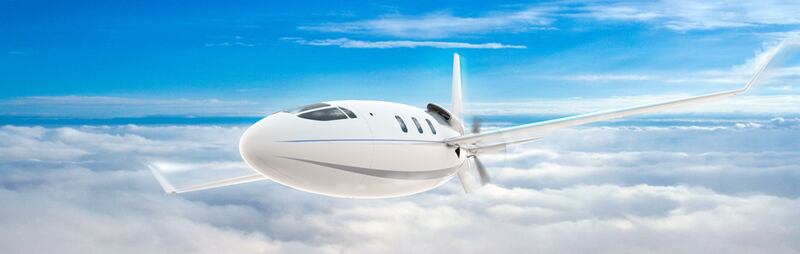 An illustration of the Celera 500L in flight. Courtesy: Otto Aviation