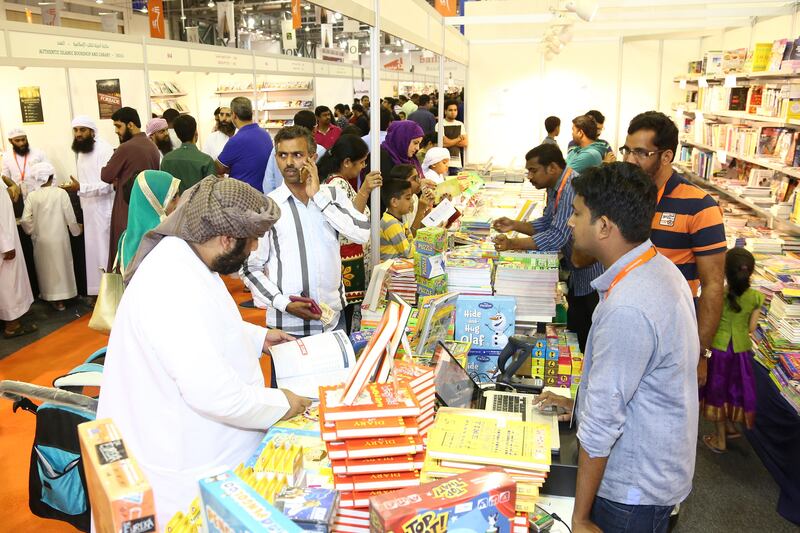 The Sharjah book fair 2016.

Courtesy Sharjah Book Fair *** Local Caption ***  al14no-sharjah book3.JPG