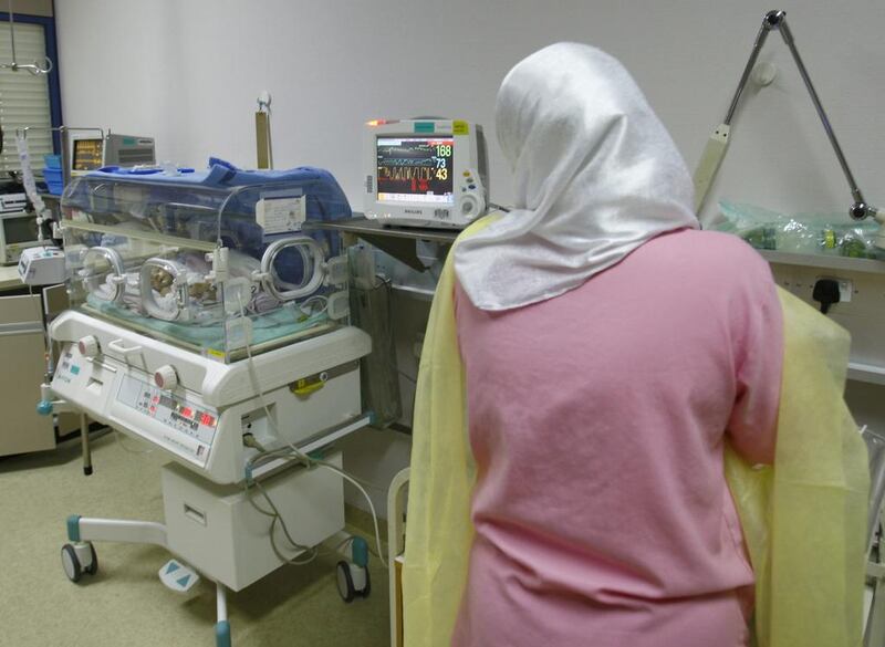 Al Wasl Hospital in Dubai is one of the hospitals across the country that will benefit from the neonatal registry. Mike Young / The National