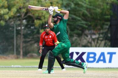 Saudi Arabia hope to make big strides in cricket and after encouraging performances in the ACC Men's Premier Cup in Oman. Photo: Subas Humagain for The National