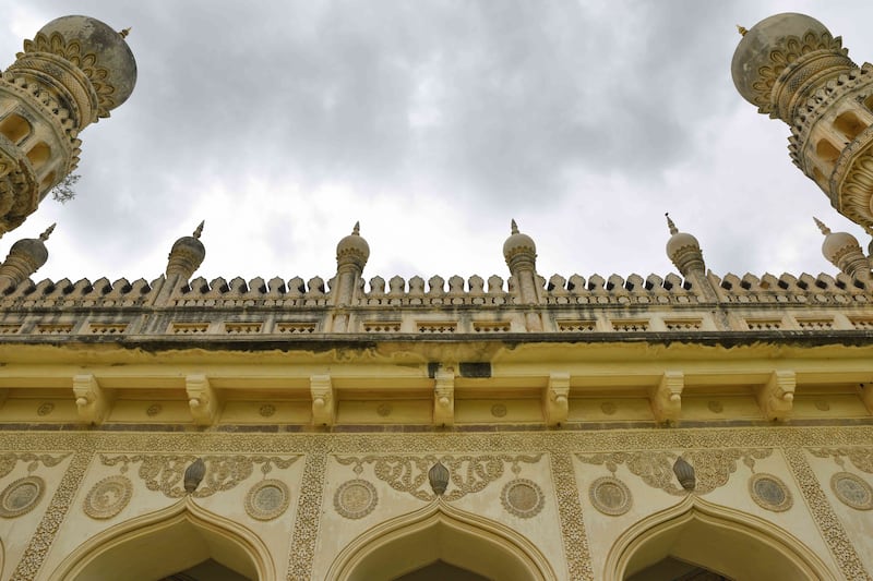 An Islamic tomb on the outskirts of Hyderabad.