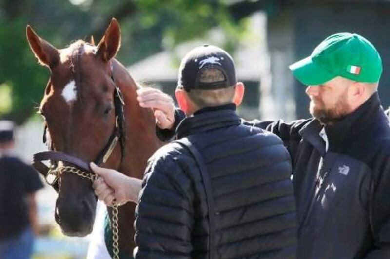 Many are hoping for I'll Have Another to win the Belmont and take the Triple Crown, but also don't like the horse's trainer, Doug O'Neill, right