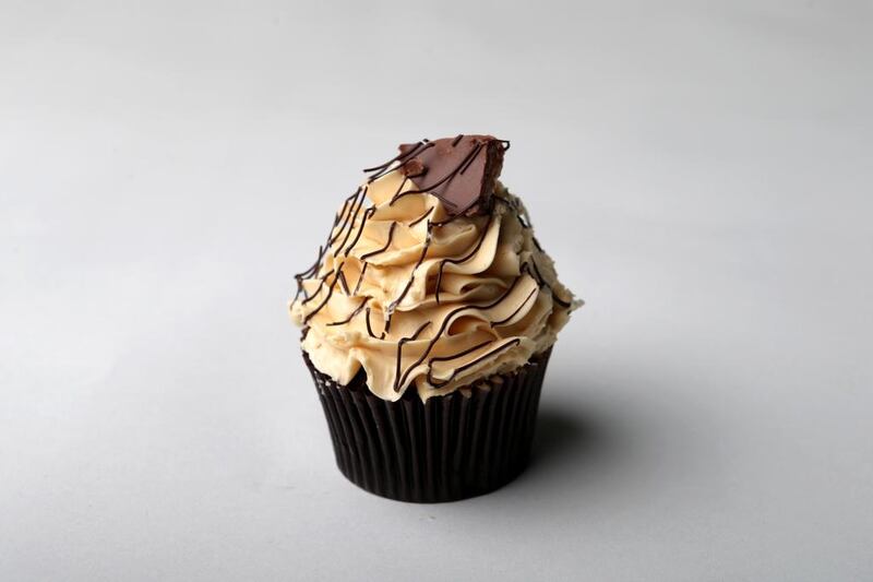 The Go Nuts for Adil cupcake from Bloomsbury's. Christopher Pike / The National 
