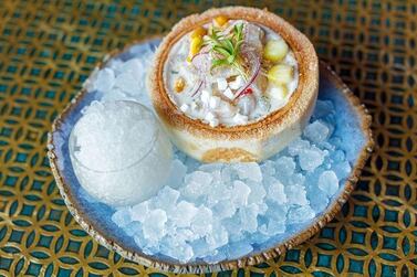 Ceviche at Coya. Courtesy Coya Abu Dhabi 