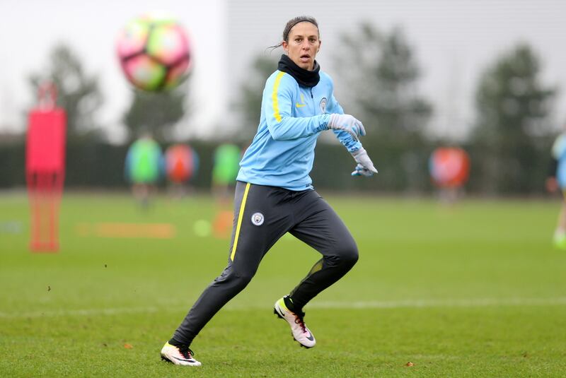 Manchester City will welcome back Carli Lloyd from suspension for the final game of the Women's Super League season. Tom Flathers / AP Images