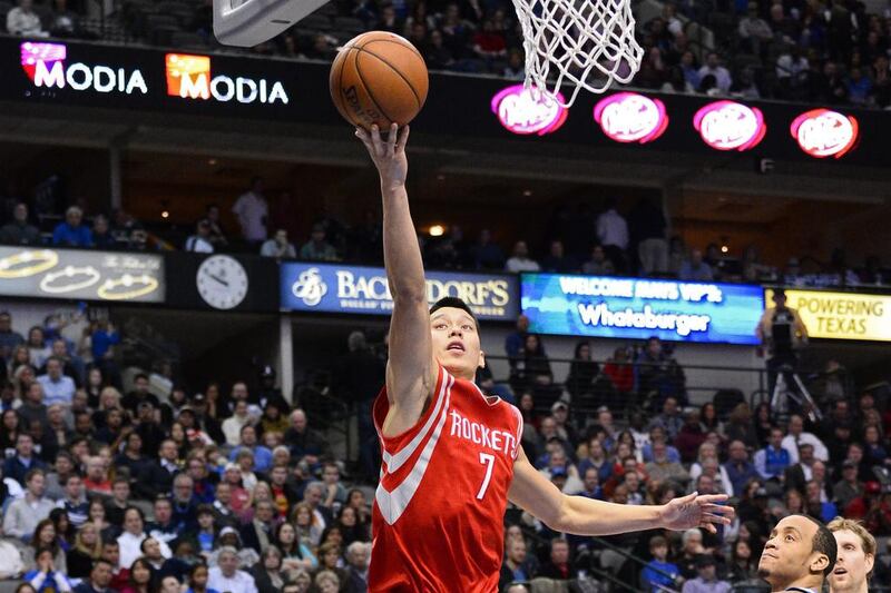 Jeremy Lin shot 6-of-12 from the field on Saturday and produced his triple-double in just 29 minutes of play. Larry W Smith / EPA