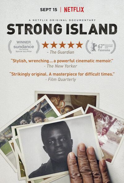 Film Poster of Strong Island Courtesy Netflix