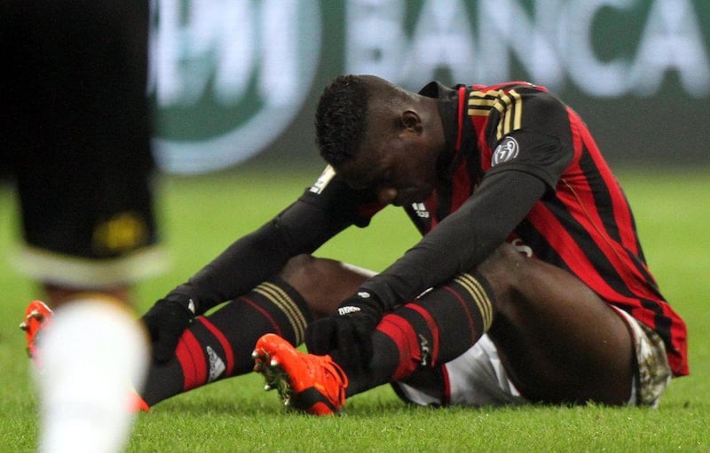 Mario Balotelli and AC Milan lost their best route to Europe on Wednesday when they were knocked out of the Coppa Italia. Matteo Bazzi / EPA