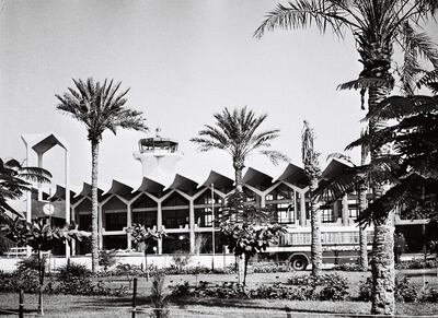 Al Bateen Airport in the 1970s. Courtesy Ron McCulloch