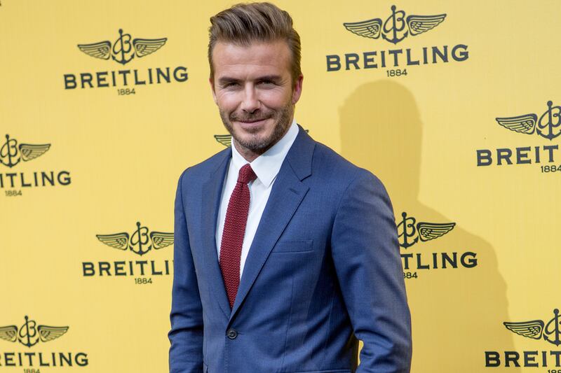 Beckham was once named 'People' magazine's 'Sexiest Man of the Year'. Getty Images