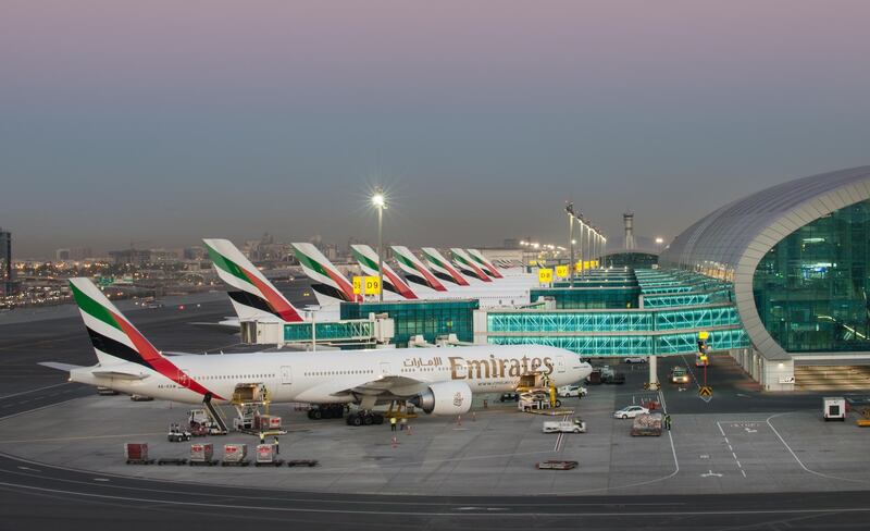 Emirates expects a busy period of travel over Eid, with Friday being the busiest day. Dubai Airports 