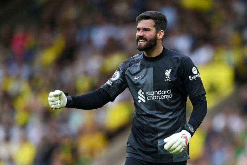 LIVERPOOL RATINGS; Alisson Becker - 7: The Brazilian made a good stop from Pukki in the first half and then had little to do until the final minutes when he made a great double save to preserve the clean sheet.