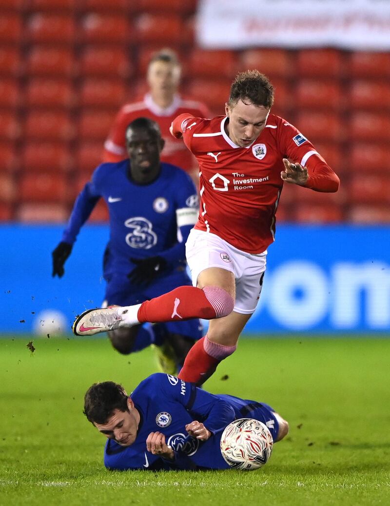 DF Andreas Christensen, 6 - The only survivor from last weekend’s win at nearby Sheffield United, he was in the right place to nod away Kane’s cross, although he was in some discomfort after a clash of heads with Cauley Woodrow and was withdrawn at the break. Getty Images