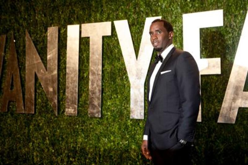 Sean Combs arrives at the Vanity Fair Oscar Party for the 84th Annual Academy Awards at the Sunset Tower on February 26, 2012 in West Hollywood, California.       AFP PHOTO / ADRIAN SANCHEZ-GONZALEZ