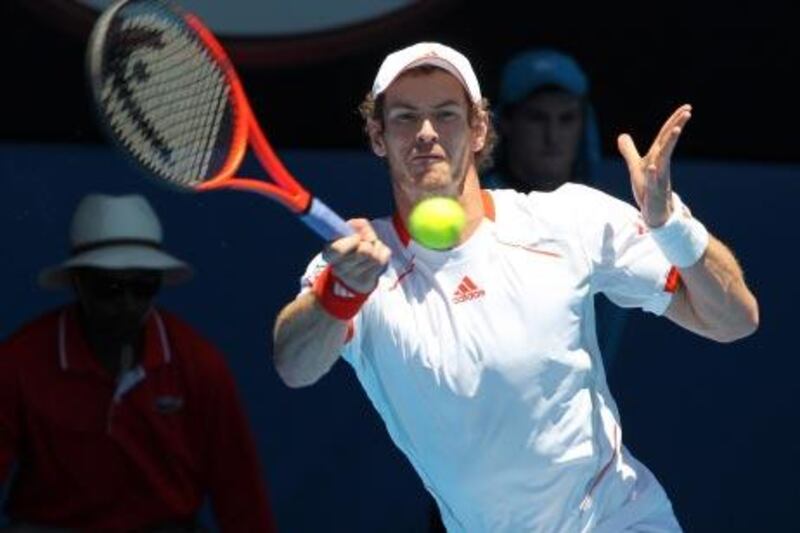 Andy Murray is in the quarter-finals of the Australian Open.