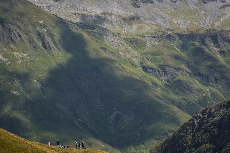 A break with a view on the Tour du Mont Blanc. Courtesy Stuart Butler