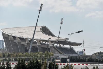 This picture taken on September 21, 2018 shows a general view of Ataturk Olympic Stadium in Istanbul. 
 On September 27, UEFA will determine if Turkish president's dream will finally be realised when it chooses between Turkey and Germany over who will host the Euro football in 2024. Turkish President, an impassioned follower of sports who massively developed football infrastructure, has in 15 years in power always come-away empty handed from bids for Turkey to hold one of the world's great sporting events. / AFP / OZAN KOSE
