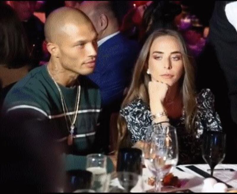 Chloe Green and Jeremy Meeks were spotted at Cavalli Club Dubai on February 19. Instagram / Cavalli Club Dubai 