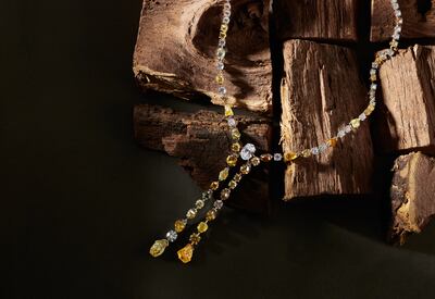 A De Beers necklace from the Talisman collection