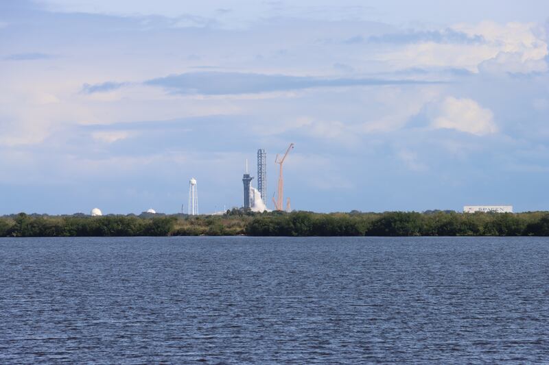 A Falcon 9 rocket lifts off in Florida. Sarwat Nasir / The National