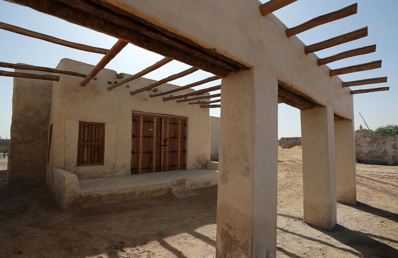 Part of the renovated area near Al Jazirah Al Hamra.