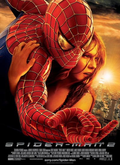 The poster of Spider-Man 2. Photo: Sony Pictures