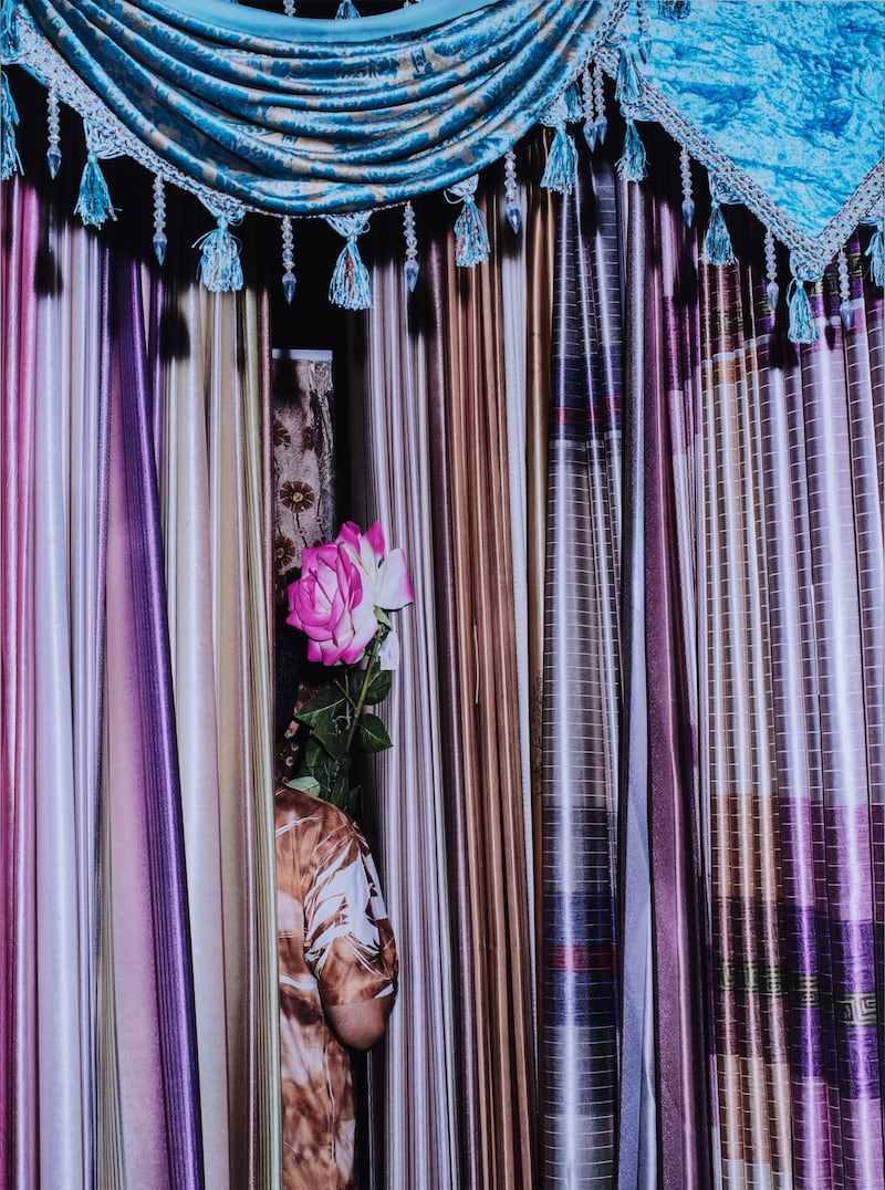 Farah Al Qasimi - Curtain Shop, archival print. Photo: UAE Ministry of Culture and Youth