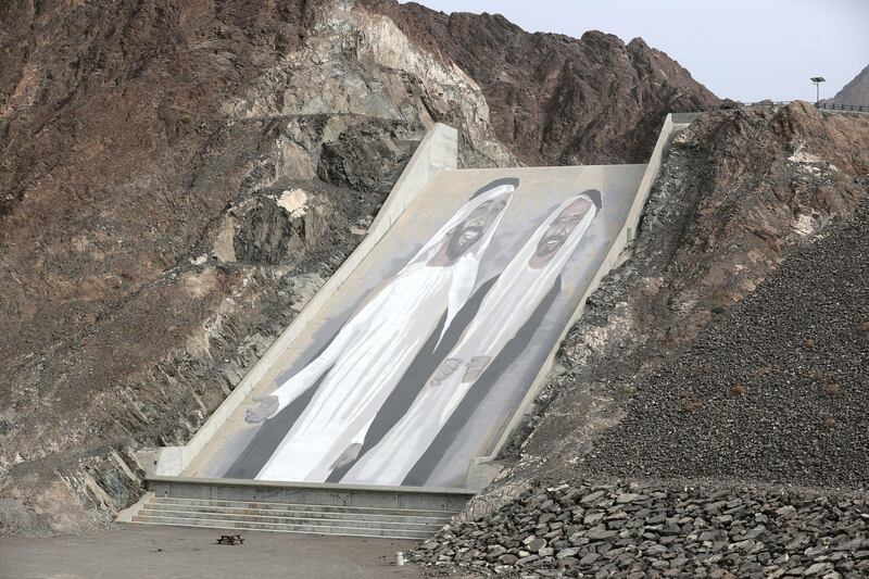 Hatta, United Arab Emirates - July 22, 2018: A neighbourhood story about Hatta. General views of Hatta dam. Sunday, July 22nd, 2018 in Hatta. Chris Whiteoak / The National