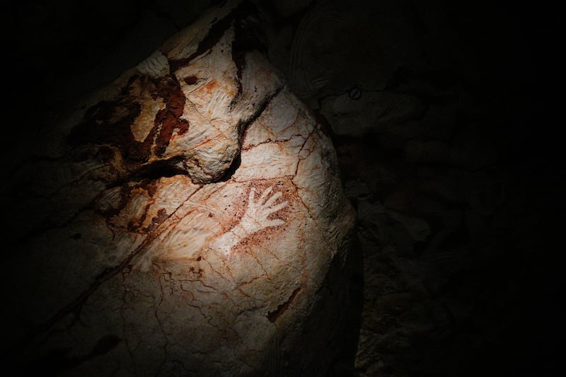 The cave drawings are believed to date back 30,000 years.