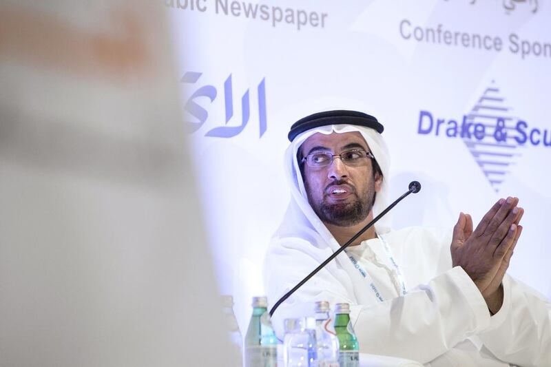 Khalifa Ahmed Al Ali, the managing director of the Abu Dhabi Farmers’ Services Centre, says fish farms will be a solution to overfishing. Silvia Razgova / The National
