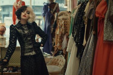 Emma Stone as Cruella de Vil in Disney’s live-action 'Cruella', which is set to hit cinemas at the end of May. Disney