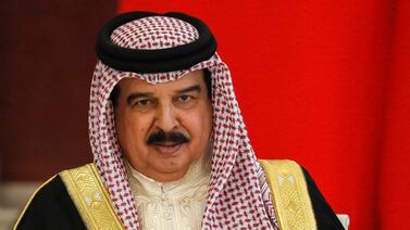 King Hamad says Bahrain is seeking 'normal diplomatic, commercial and cultural relations' with Iran. EPA